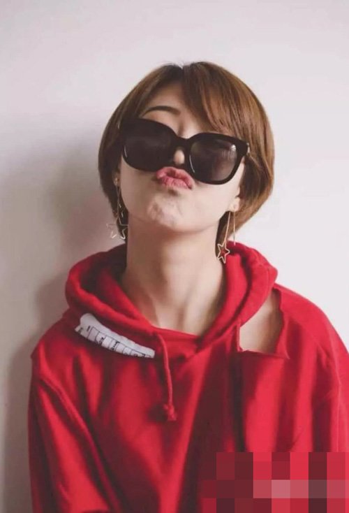 标准瓜子脸女生短发图集 绝对有气场的短头发示范