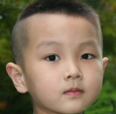男童板寸头发型图片 宝宝板寸头发型图片