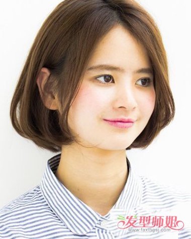 五官好看脸大女生发型 大脸女生适合的梳发