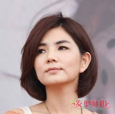 五官好看脸大女生发型 大脸女生适合的梳发