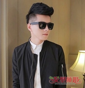 鲨鱼头个性发型 有个性的男生发型