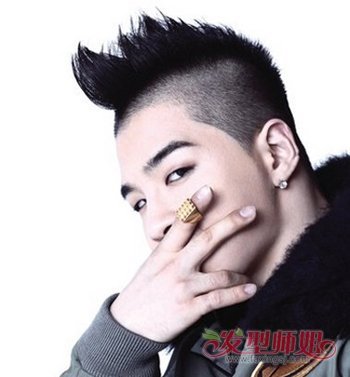 鲨鱼头个性发型 有个性的男生发型