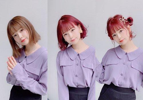 从路人变仙女换个发型就搞定了！ 短直发女生烫卷发扎头发瞬间变女神