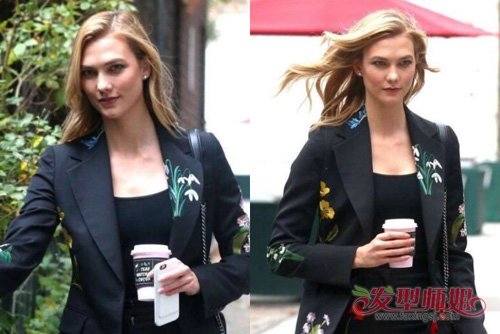 方脸女生适合修剪什么刘海好看 给你十足时尚的方脸女生卷烫发