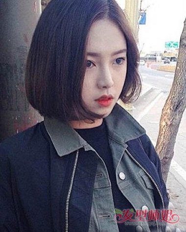 女生剪时尚过耳短发打理造型图片 精选出过耳短发造型扎发方法